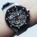 TSAR BOMBA Mens Mechanical Watches 100m Water Resistant Clock Automatic Watch Luxury Wristwatch for Men. 
