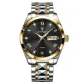 Be Refined and Sophisticated with Poedgar Men's Luxury Business Quartz Watch - Water Resistant, Calendar, Luminous Hands and More. 