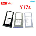 For Vivo Y17s Sim Tray Micro SD Card Slot with Sim Ejector Pin Replacement Part. 