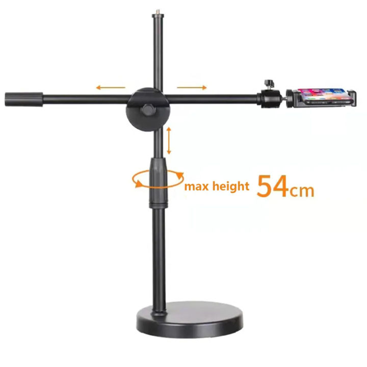 Tripod%20with%20Ring%20Light%20Table%20Tabletop%20Stand%20Tripods%20with%20Mobile%20Phone%20Holder%20Boom%20Arm%20for%20Nail%20Art%20Photography%20-%20Image%202