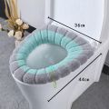 New Toilet Seat Cover Comfortable Warm Washable Bathroom Toilet Covers. 