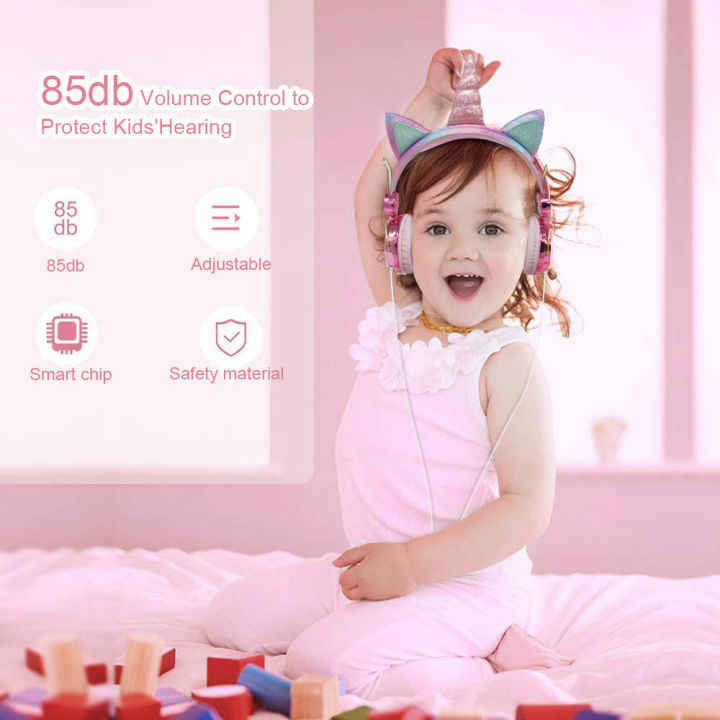 New%20Cute%20Cartoon%20Diamond%20Unicorn%20Girl%20Gift%20Preent%2085dB%20afe%20Volume%20Limited%20Wired%20Kid%20Headphone%20With%20Microphone%20Headet%20Girl%20Daughter%20Muic%20tereo%20Compitable%20for%20computer%20and%20Phone%20For%20Kid%20Online%20Learning%20-%20Image%207