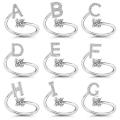 New 2025 26 Letter Opening Rings Adjust New.