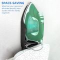 Ironing Board Holder Wall Mount Electric Iron Hanger Ironing Board Rack Ironing Board Storage Organizer Black. 