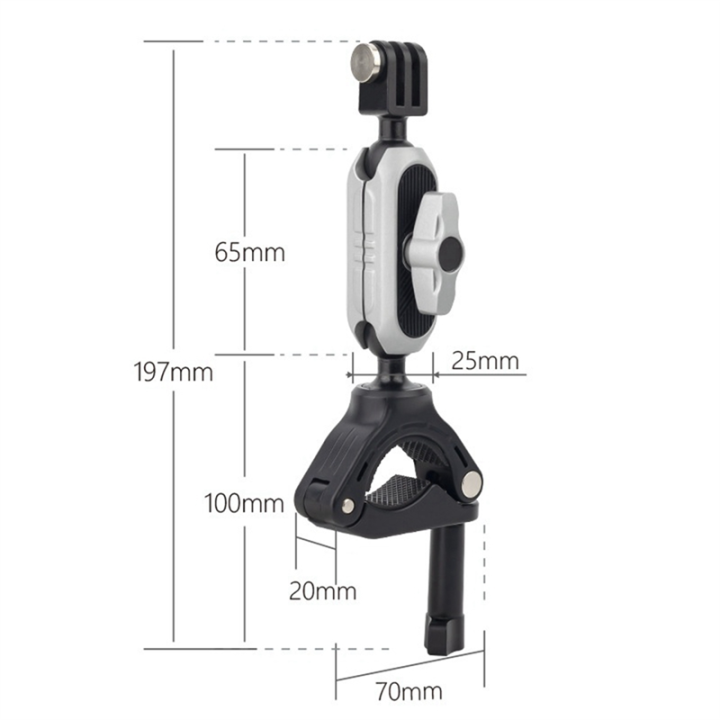 For%2011%2010%209%208%20Motorcycle%20Accessories%20Camera%20Mount%20For%20Action%20Camera%20-%20Image%202