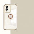 New Phone Case For VIVO Y17S Cover Soft 6D Electroplating Antioxidant Ring Bracket Attraction for VIVO Y17S Case.