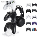 Fashions Floor Stand Display Holder Universal 3 Tier Controller Holder and Headset Stand Game Accessories for PS5/PS4/PS3/PS2/Xbox. 