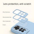 Olige Case For Redmi Note 11 11s Liquid Silicone Matte Shockproof Lens Protector Soft Phone Case Back Cover. 