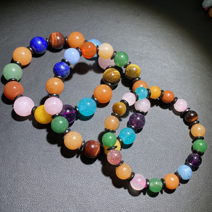Jingyao%20Duobao%20Crystal%20Bracelet%208-12mm%20Couple%20Single%20Circle%20Bracelet%20Women's%20Men's%20Gifts%20Fashion%20Jewelry%20Jewelry%20-%20Image%202