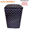 Black Butterfly 6-16 Kg Top Loading Washing Machine Cover Dustproof (BB02). 