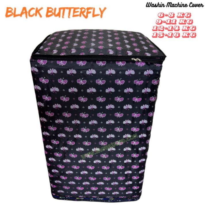 Black%20Butterfly%206-16%20Kg%20Top%20Loading%20Washing%20Machine%20Cover%20Dustproof%20(BB02)%20-%20Image%202