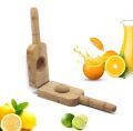 Wooden Lemon Squeezer - Home and Kitchen essential, 1pc, crafted from wood for efficient juice extraction with a rustic touch.