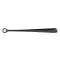 18.5inch Plastic Extra Long Handle Shoe Horn Shoehorn Flexible Easy Sturdy Slip Aid, 1x Black. 