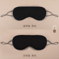Double-Sided Sleeping Eye Mask – Warm & Cool Side, Soft Silk and Cotton Fabric, Comfortable & Light Blocking 1Piece. 