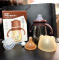 3in1 Package 240ml Nano Color With Handle Wide-Neck Feeding Bottle -1pcs. 