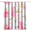Special Room 180*150CM Polyester Waterproof Bathroom Decor Shower Curtain Hooks Spring Flower. 