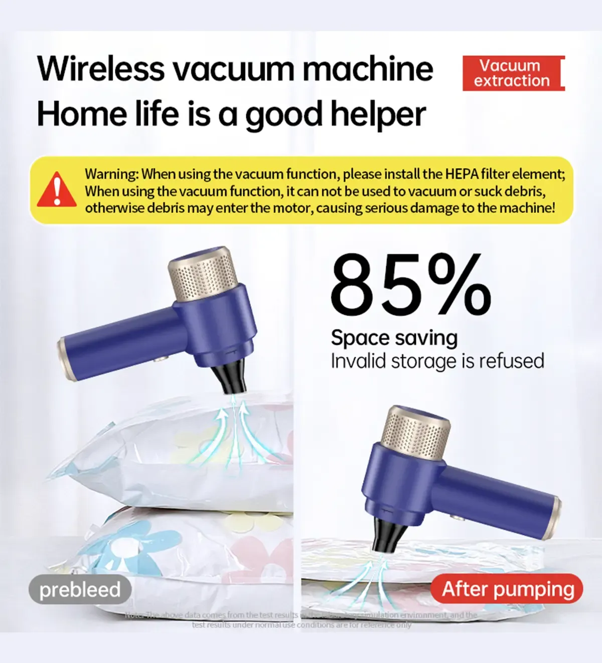 Blisbond VC-1 4-in-1 Cordless Vacuum Cleaner