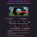 M16 Mouse and Keyboard Converter Adapter for PUBG Mobile Game Bluetooth 5.1 Auxiliary Controller for Android iPhone. 
