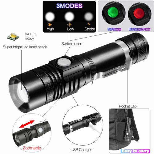 Usb%20Rechargeable%20Zoom%20Torch%20T6%20LED%20Hand%20Lamp%2018650%20Battery%20Flash%20Light%20Use%20For%20Camping%20Hiking%20Checking%20-%20Image%204