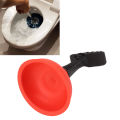 Small Toilet Plunger, Slip Proof Handle Mini Drain Plunger High Pressure Pneumatic Efficient Simple Operation for Bathroom for Sink.