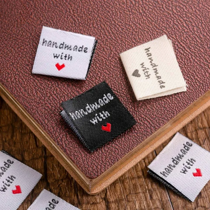 150%20Pcs%20Handmade%20Sew-on%20Woven%20Clothing%20Labels%20Sewing%20Crafting%20Fabric%20Tags%20for%20Clothes%20Dolls%20Hats%20Shoes%20Sewing%20Crafts%20DIY%20-%20Image%205