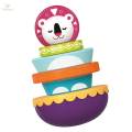 Stack & Learn - Educational Activity Toy Stacking Rings Tumbler for Infants Baby Toddlers for 6 Month and up- Great Baby Toy Gifts.
