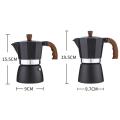 Stovetop Espresso Maker Moka Pot Coffee Brewer Moka Pot Percolator 150ml. 