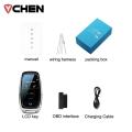 CF920 Modified Universal Car LCD Smart Remote Control Key For All Keyless Start LCD Screen Intelligent Car Key Fob Display Case. 