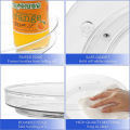 1PCS 9 Inch Lazy Susan Spice Rack Organizer, 360 Degree Rotating Round Lazy Susan Turntable for Cabinet, Clear. 