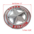 SL Car Five-pointed Star Badge Sticker Colorful Weatherproof 3d Three-dimensional Emblem Universal Modified Stickers. 