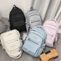 Trendy Women Backpack Nylon Female Harajuku School Bag College Book Lady Travel Backpack Kawaii Fashion Girl Bag Men Student New.