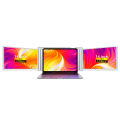 14 inches Laptop Expansion Screen FHD Portable Tri-screen Monitor for 2 Displays for Windows, MacOS for 13.3-16.5 inch Laptop. 