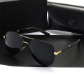 New Luxury Men's Polarized Sunglasses Driving Sun Glasses For Men Women Brand Designer Male Vintage Black Glasses UV400 Eyewear. 