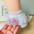 New Princess Baby Girl Socks Lace Ruffle Kids Girls Socks for 2 to 8 year babys free size Meia Infantil baby girl socks. 
