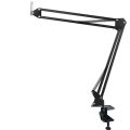 Overhead Video Stand Phone Holder Articulating Arm Phone Mount Table Top ChromLives Scissor Boom Arm Articulating Phone Stand Tablet Phone Holder for Streaming Phone Baking Crafting. 