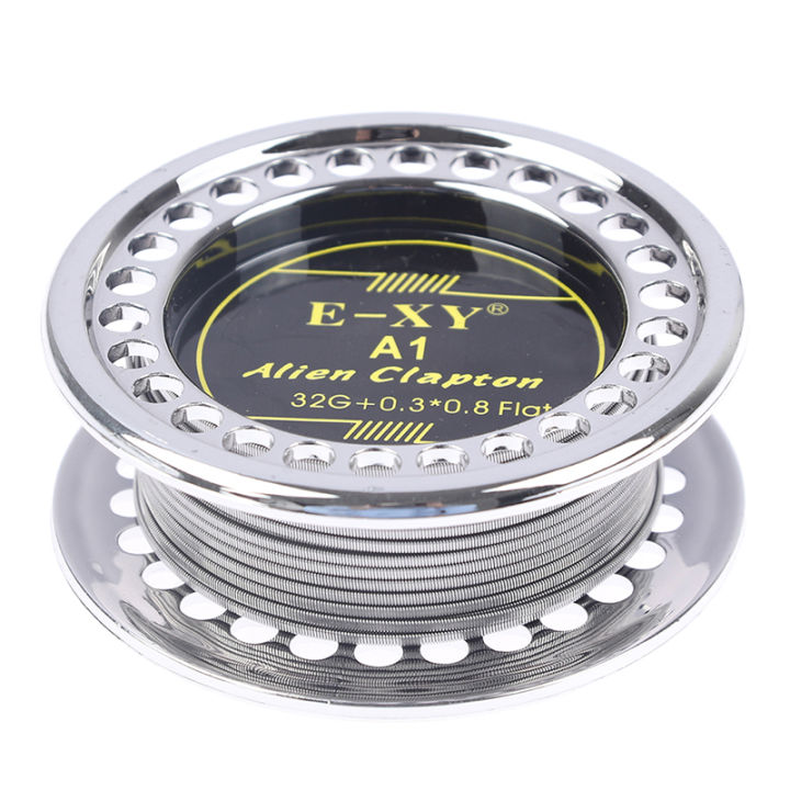Flat%20Alien%20Clapton%20Wire%2032GA%2015%20Feet%20DIY%20Coil%20for%20RDA%20RBA%20Rebuildable%20Heating%20-%20Image%202