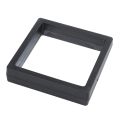 2X Square 3D Albums Floating Frame Holder Coin Box Jewelry Display Show Case, 9X9cm (With Base). 