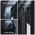 Anti-fall 2 in 1 Heavy Duty Armor Case For iPhone 11 Pro Max Phone Case Shockproof Soft Casing Hard Back Cover.