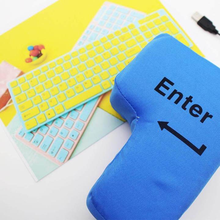 Big%20Enter%20Key%20Throw%20Pillows%20With%20USB%20Office%20Stress%20Relief%20Vent%20Noon%20Desktop%20Break%20Doll%20Toy%20-%20Image%206