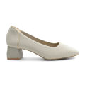 Bata ZENITE Block Heeled Pointy Shoe. 