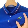 New Summer 2024 Men's High Quality Lacoste Embroidered T-Shirts, Men's Polo Shirts, Men's Polo T-Shirt Tops. 