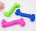 Dog Toy Dog Artificial Bone with Thorn Bone Rubber Molar Teeth Pet Toy Dog bite Resistant Molar Training.