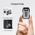 Warsun Portable Mini Keychain Light LED High Bright Flashlight Dual Light Source Camping Fishing Multi-function Tool Torch Lamp. 