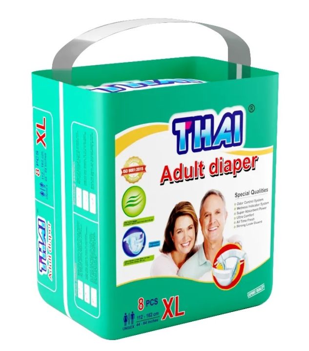 Thai%20Adult%20Diaper%20Size-XL%208PCS%20(112-162CM)%20(44-64%20Inches)%20-%20Image%202