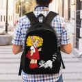 Candy Candy Travel Backpack Men Women School Computer Bookbag Cartoon Anime Manga College Student Daypack Bags. 