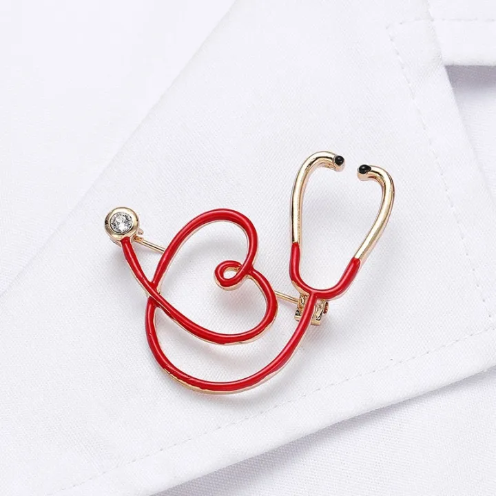 New%20Medical%20Medicine%20Brooch%20Pins%20Gold%20Stethoscope%20Heart%20Shaped%20Pin%20for%20Doctor%20Nurse%20Backpack%20Lapel%20Badge%20Jewelry%20Gift%20-%20Image%204