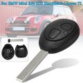 Motorcycle 2 Buttons Remote Key Case Fob Shell for BMW Mini R50 R53 Hatchback / Rover 75 / MG ZT ZR 2001 2002 2003 2004 2005 2006 2007 2008. 
