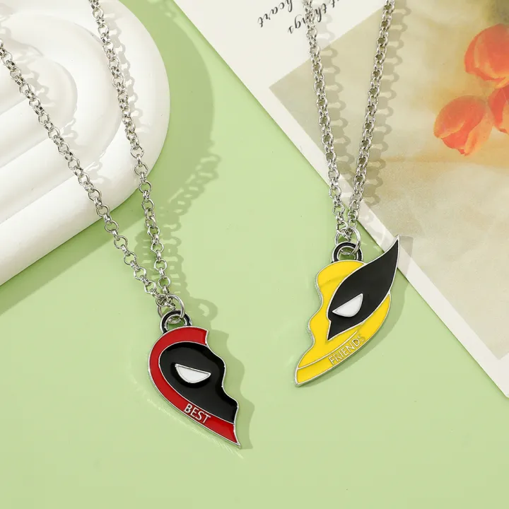 Movie%20Deadpool%20and%20Wolverine%20Best%20Friends%20Necklace%20Set%20Split%20Heart%20Matching%20Pendant%20Necklace%20for%20Women%20Men%20Cosplay%20Jewelry%20Gift%20-%20Image%202