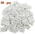 Silica Gel 50 Packets (1 Gm Pack) Desiccant White Silica Gel.