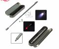 Laser pen MULTI FUNCTION 4 in 1 Red Lase.r Pointer LED Light Lamp Ball Pen Torch Telescopic Pointer to Teach Silver.